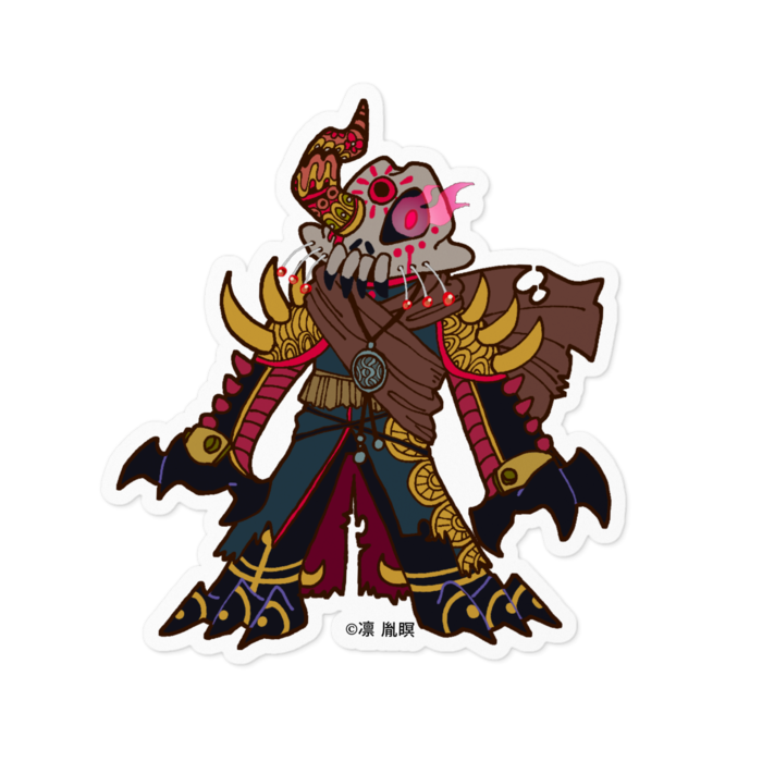 ステッカー - 100 x 100 (mm)