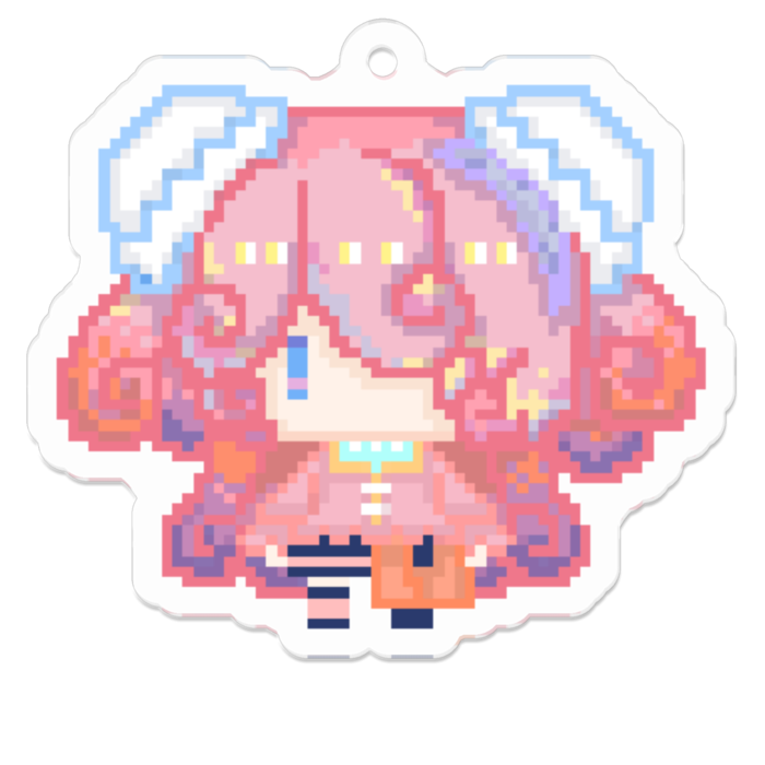 アクリルキーホルダー - 50 x 50 (mm)