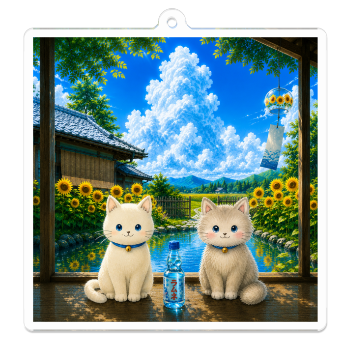 アクリルキーホルダー - W70 × 70mm 以内