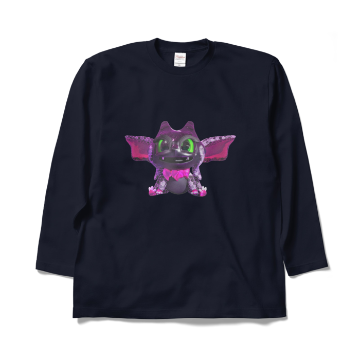 ロングスリーブTシャツ - XL - ネイビー