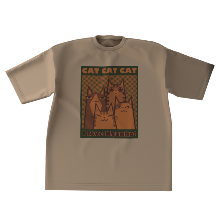 ビッグシルエットTシャツ - XL - 正面(3)