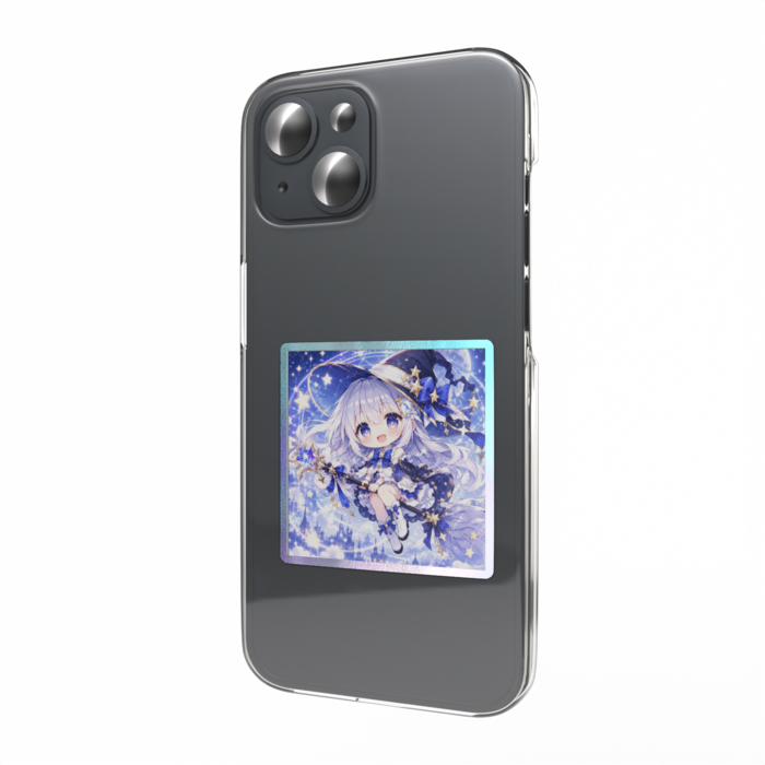 オーロラスマホステッカー - W55 × H91mm 以内