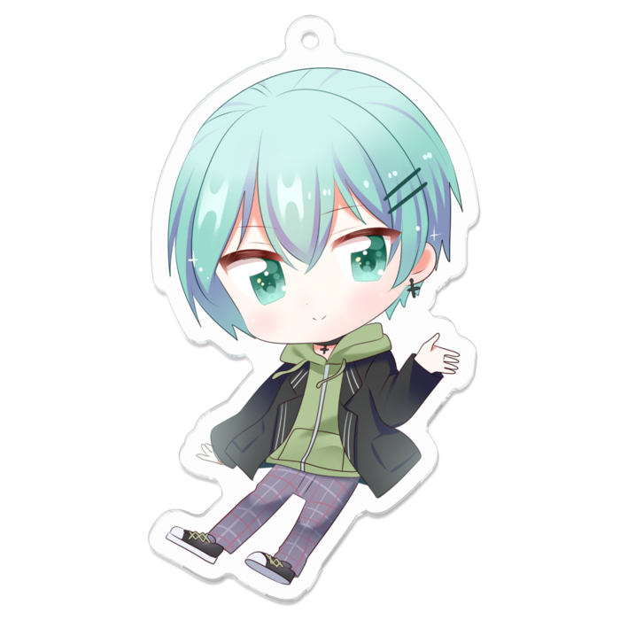 アクリルキーホルダー - 70 x 70 (mm)