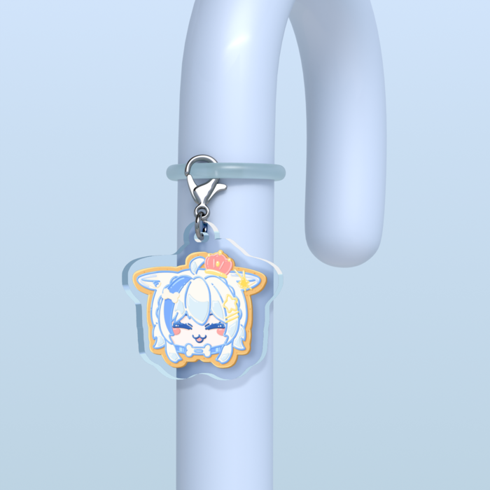 サブスクバッジ 御子柴える - めじるしチャーム - 30 × 30mm