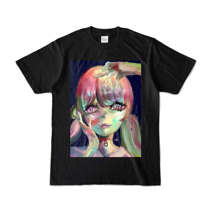 カラーTシャツ - S - ブラック (濃色)