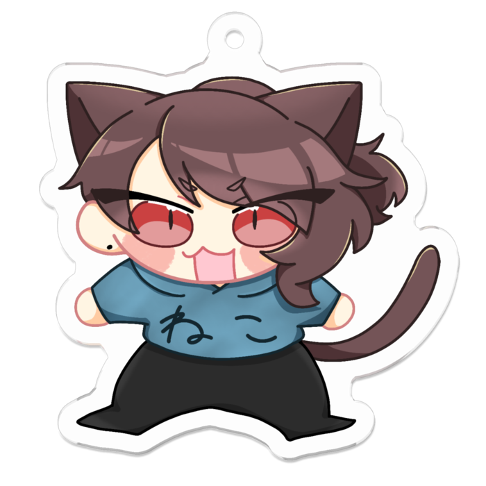 アクリルキーホルダー - 50 x 50 (mm)