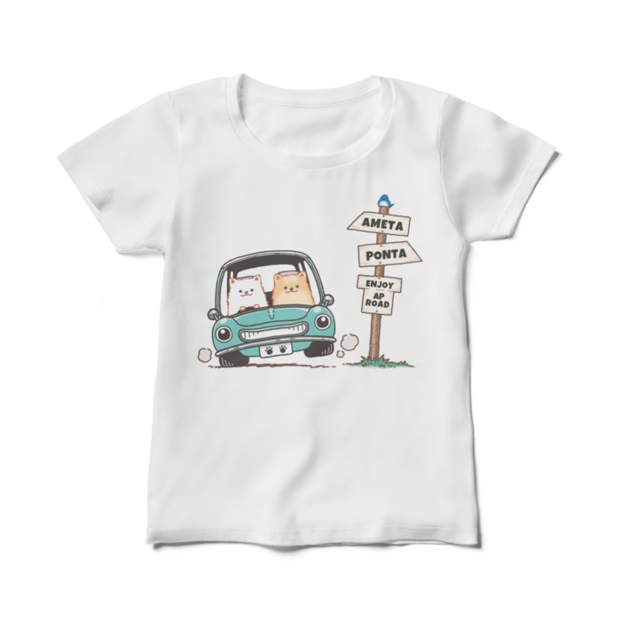 レディースTシャツ - M - 白
