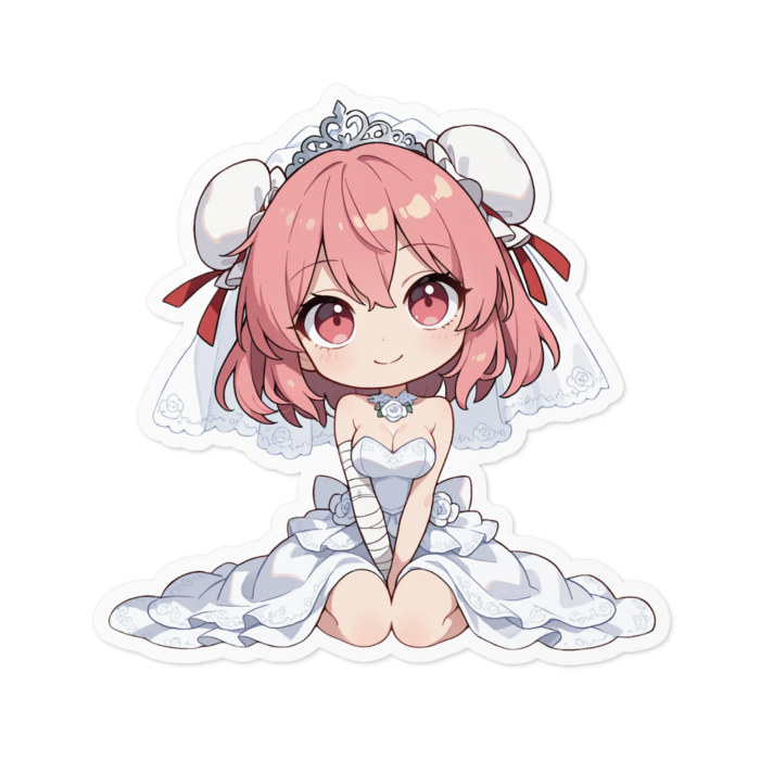 ステッカー - 100 x 100 (mm)(キャラのみ)