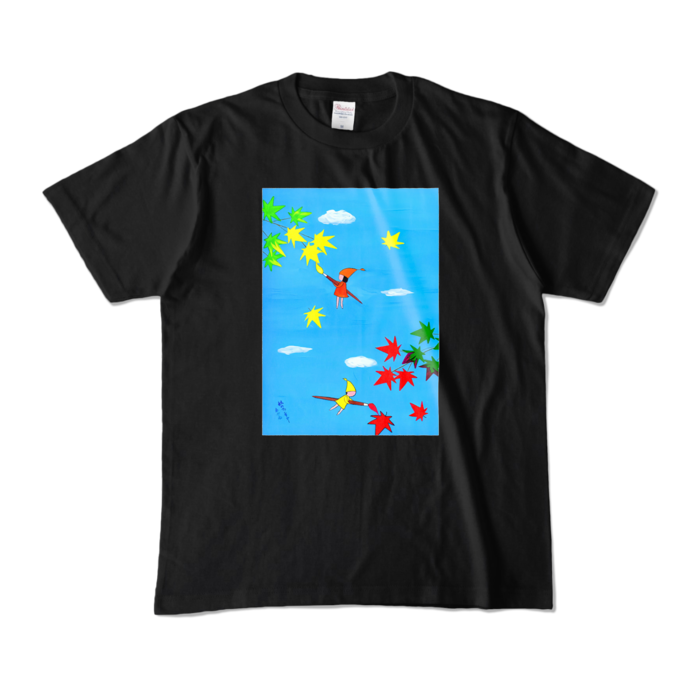 カラーTシャツ - M - ブラック (濃色)