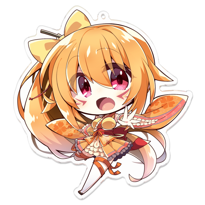 アクリルキーホルダー - 100 x 100 (mm)