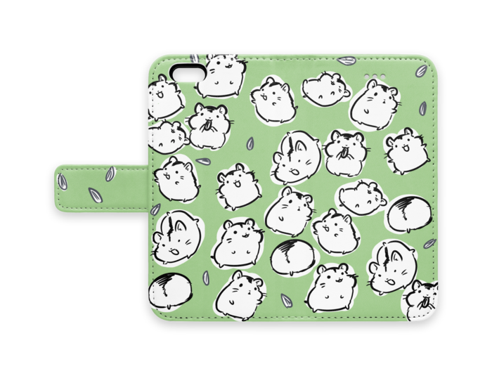 手帳型iPhoneケース - iPhone6 - ストラップ穴 なし