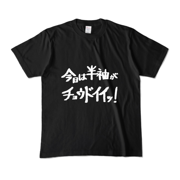 カラーTシャツ - M - ブラック (濃色)