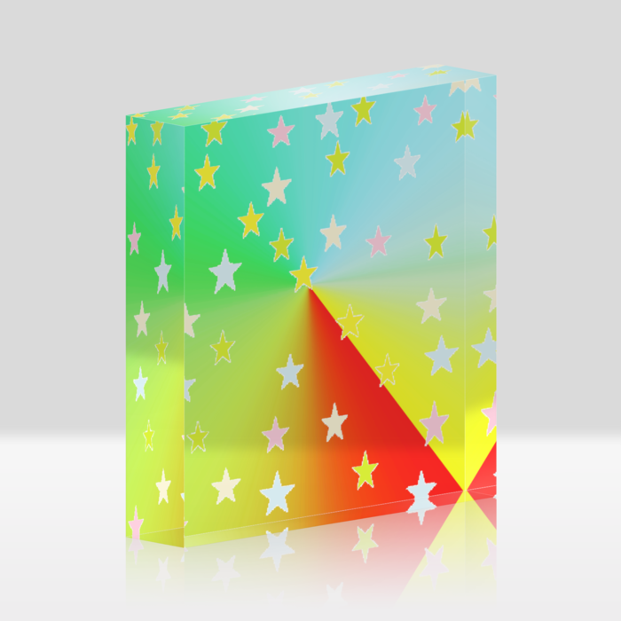 アクリルブロック - 100x100mm