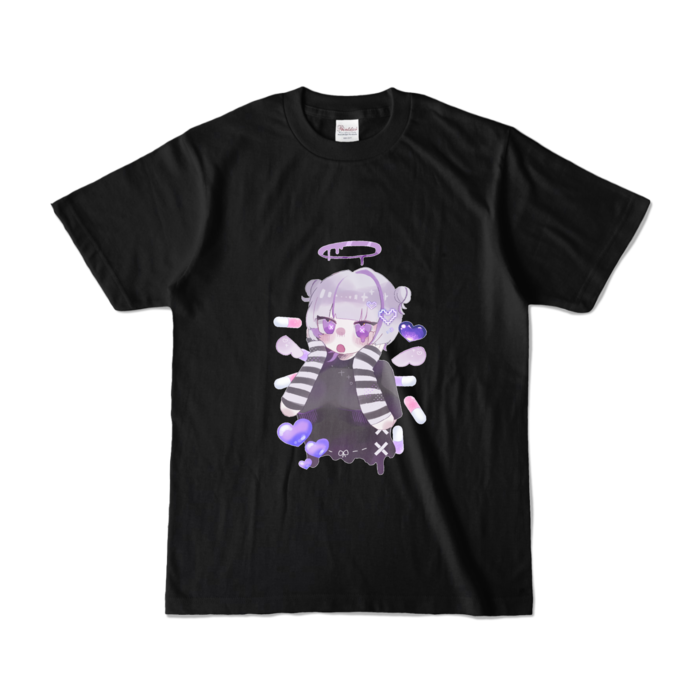 カラーTシャツ - S - ブラック (濃色)
