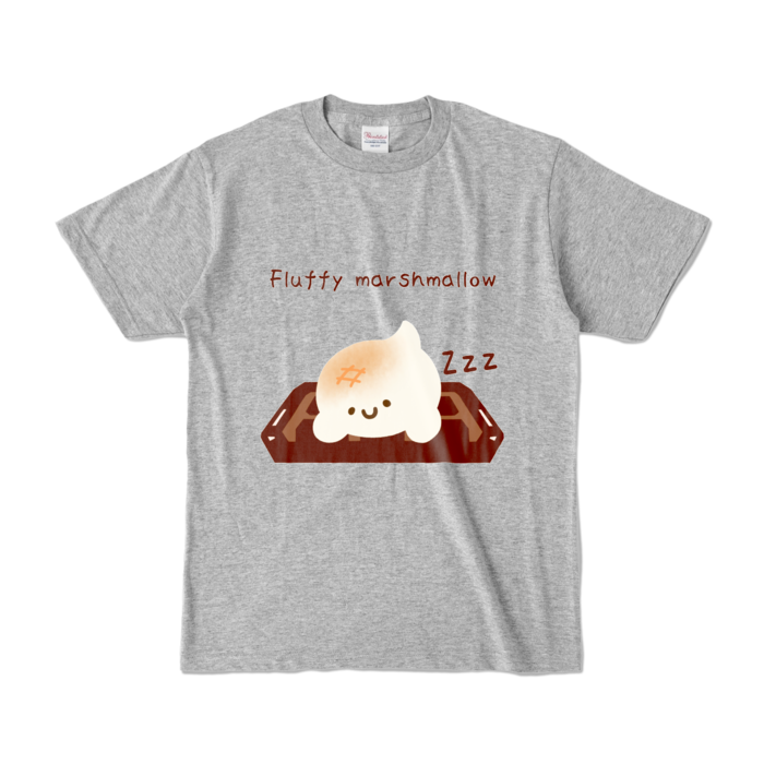 カラーTシャツ - S - 杢グレー (濃色)