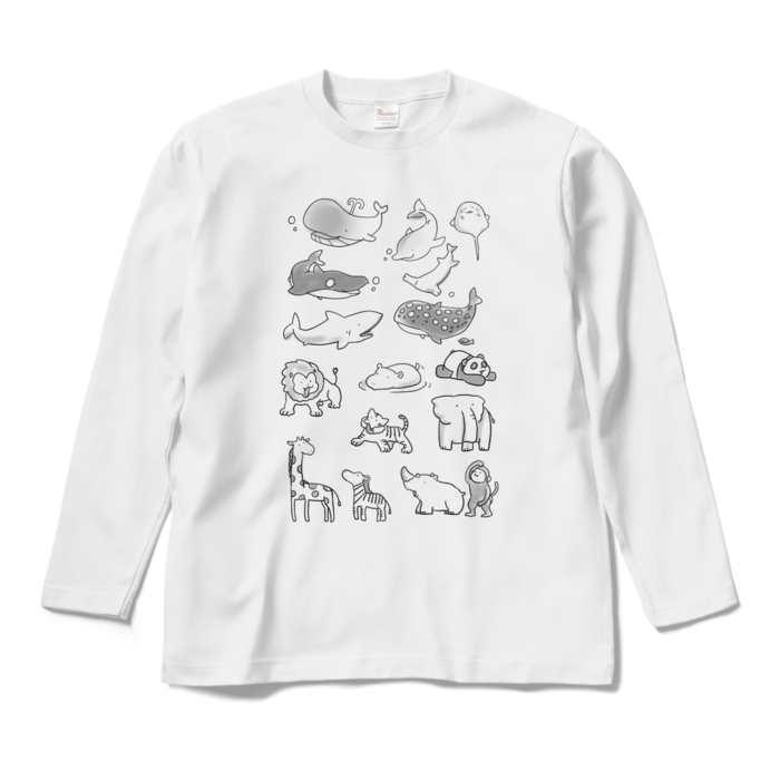 ロングスリーブTシャツ - M - ホワイト