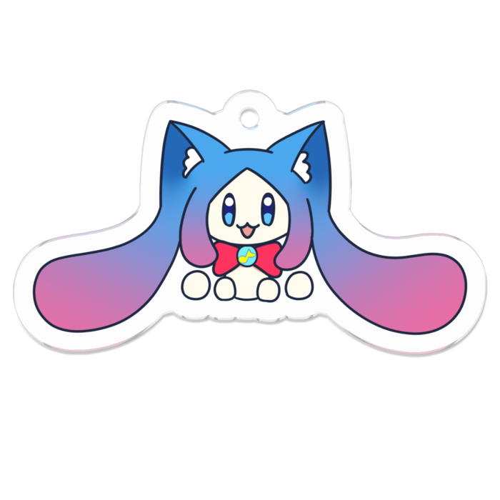 アクリルキーホルダー（コーティング） - 50 x 50 (mm)