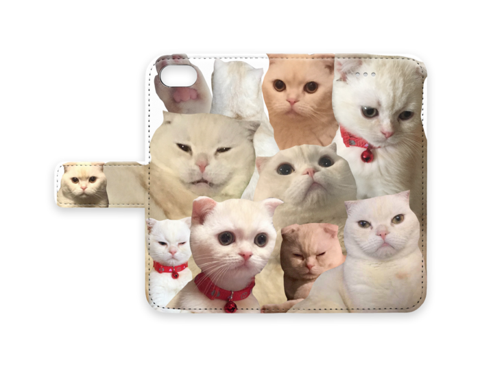 手帳型iPhoneケース - iPhone 8 / 7 - ストラップ穴 なし