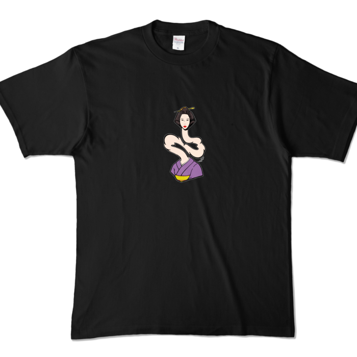 カラーTシャツ - XL - ブラック (濃色)