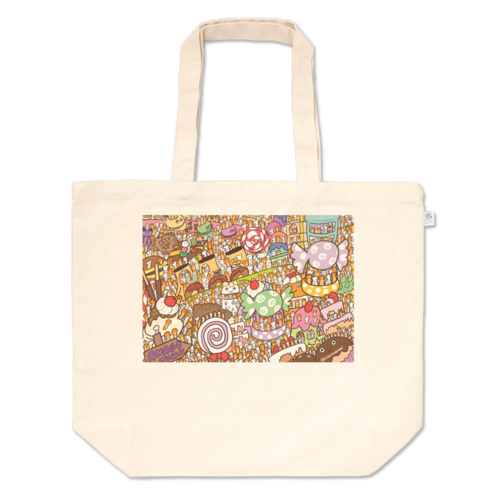 トートバッグ - L - プリント面積中