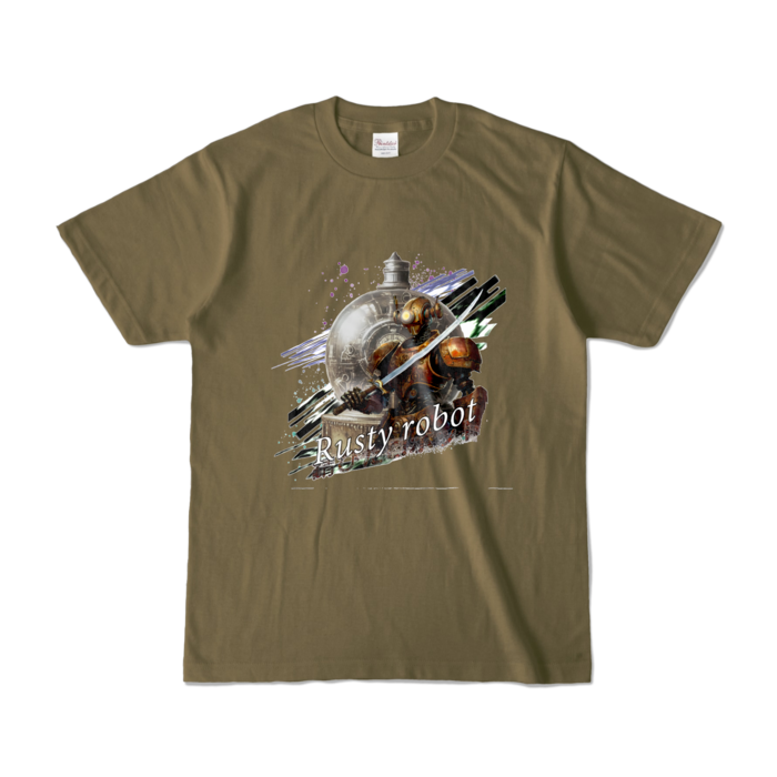 カラーTシャツ - S - オリーブ (濃色)