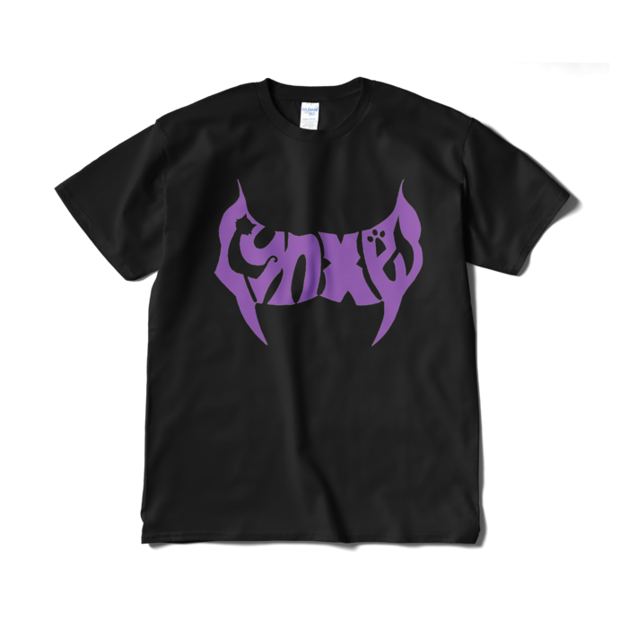 - XL - ブラック（紫文字）