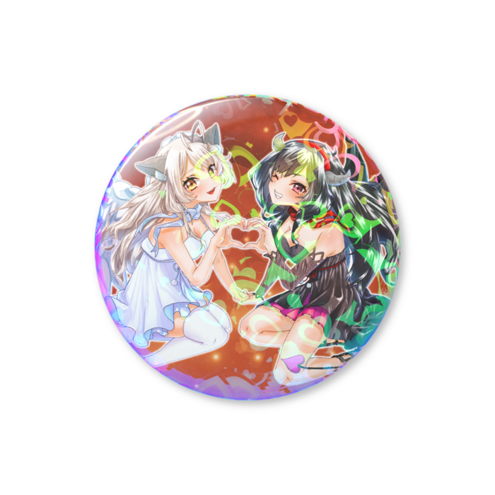 ホログラム缶バッジ - 32mm