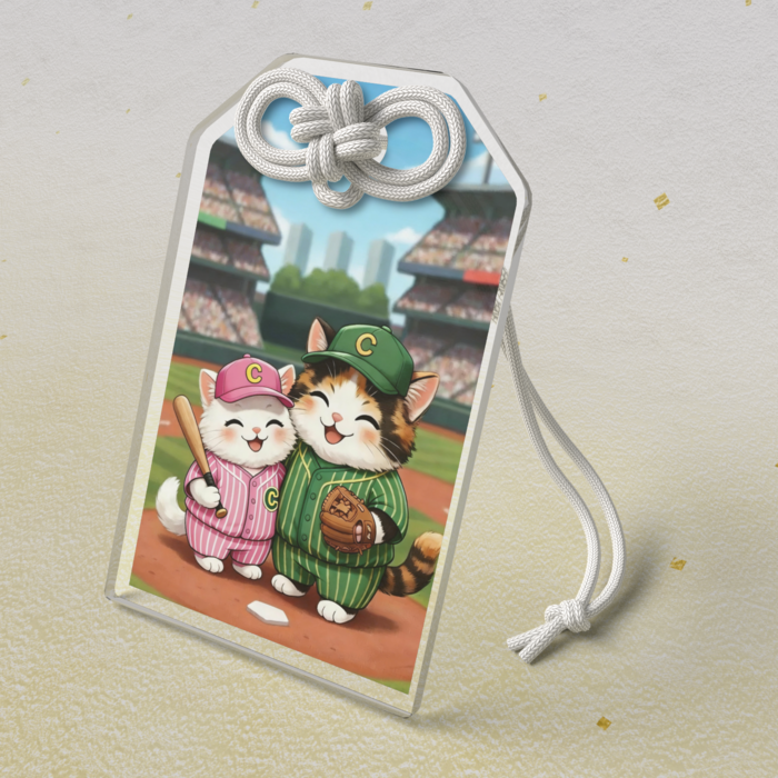 アクリルお守り - 50 × 80mm