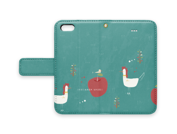 手帳型iPhoneケース - iPhone 5 / SE - ストラップ穴 あり