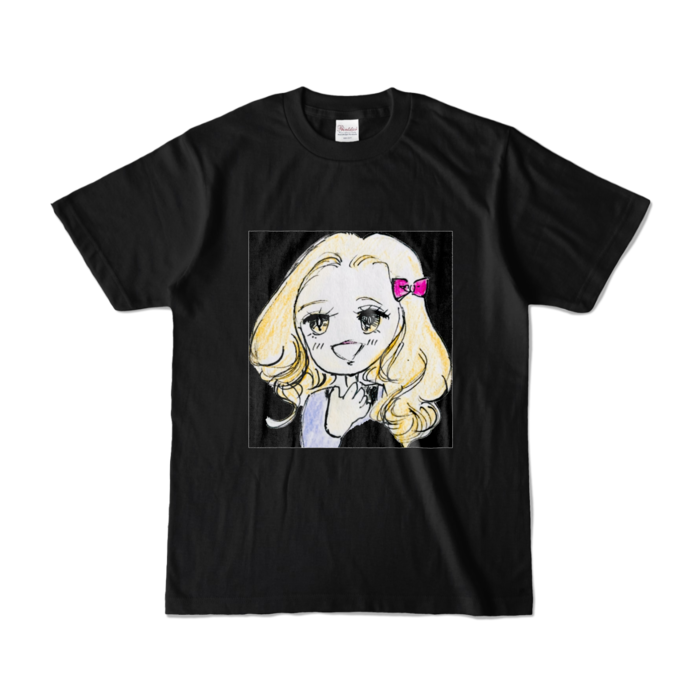カラーTシャツ - S - ブラック (濃色)