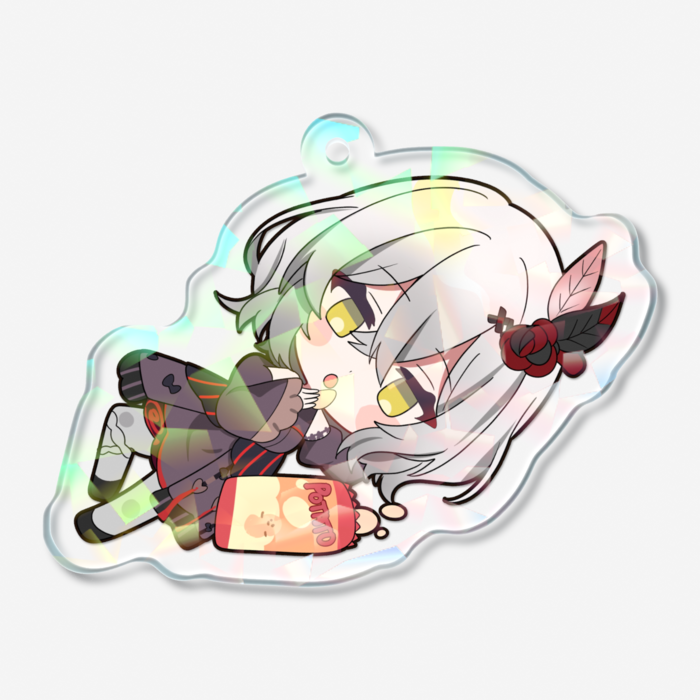 ホログラムアクリルキーホルダー - 50 × 50mm
