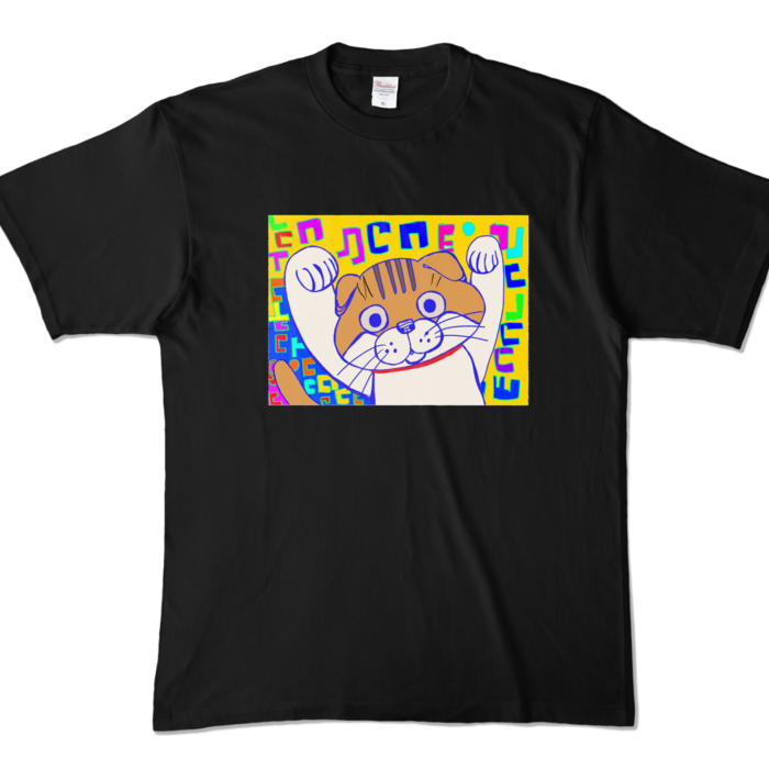 カラーTシャツ - XL - ブラック (濃色)