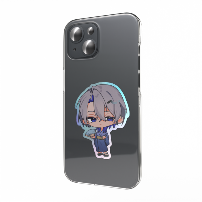 オーロラスマホステッカー　依田三雲