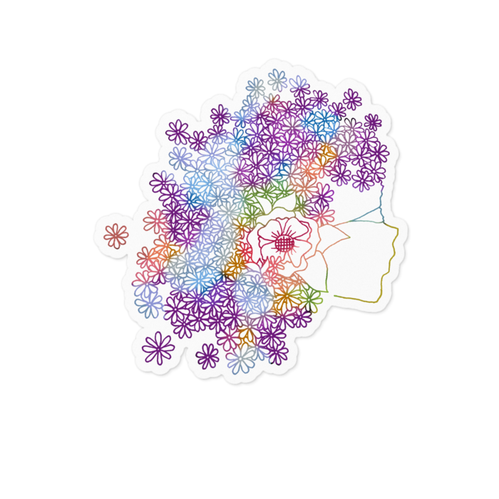 ステッカー - 100 x 100 (mm)