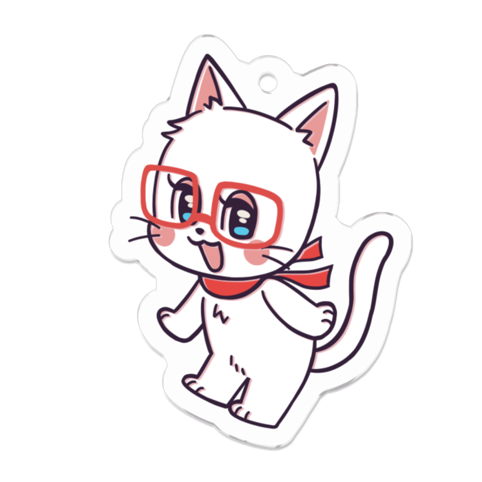 アクリルキーホルダー - 50 x 50 (mm)