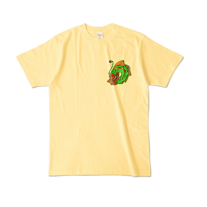 カラーTシャツ - L - ライトイエロー (淡色)