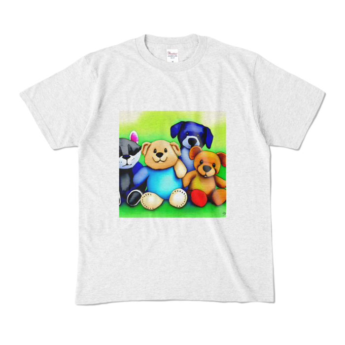 カラーTシャツ - M - アッシュ (淡色)