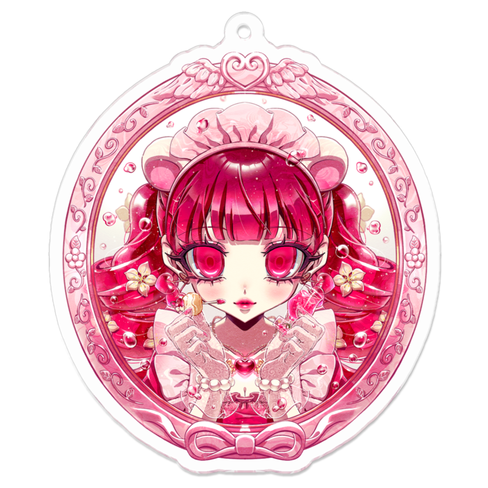 アクリルキーホルダー - 70 x 70 (mm)