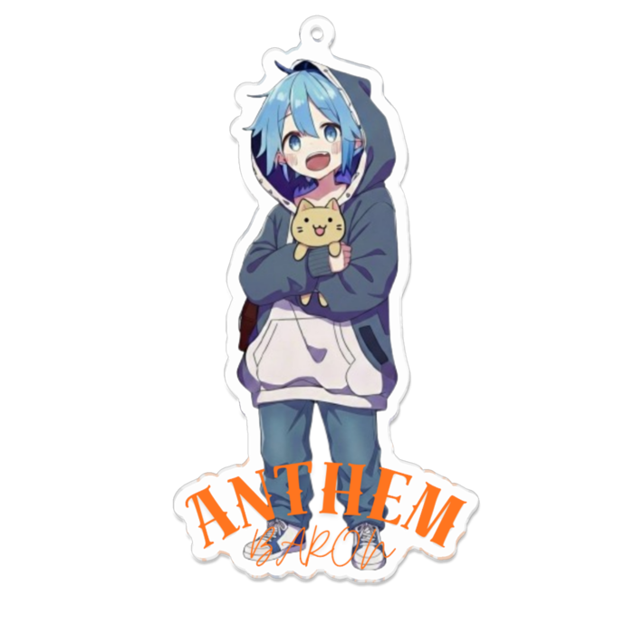 アクリルキーホルダー - 100 x 100 (mm)