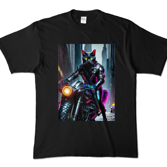 カラーTシャツ - XL - ブラック (濃色)