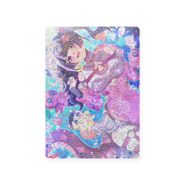 ［グリッター］プラスチックカード - トレカ（63 × 88mm）