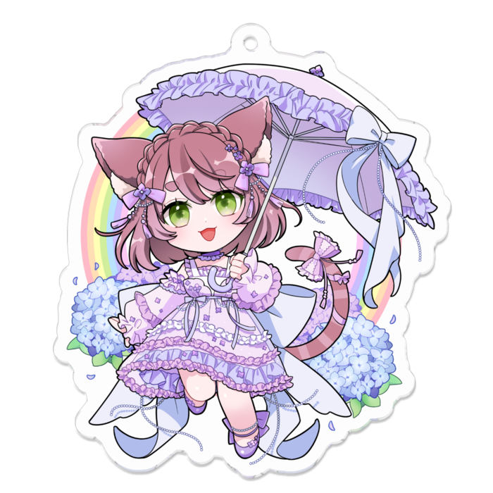 アクリルキーホルダー - 70 x 70 (mm)