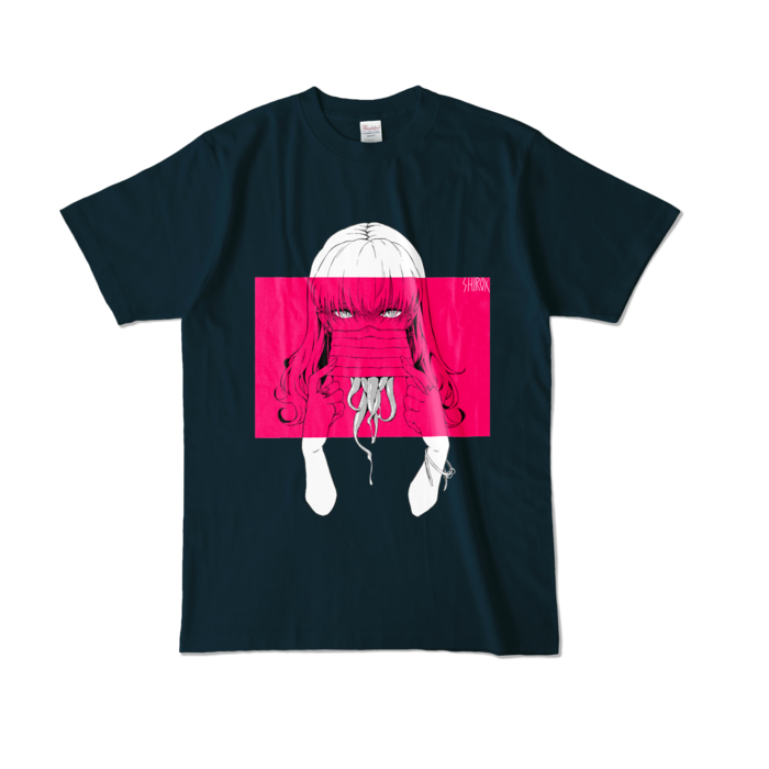 カラーTシャツ - L - ネイビー (濃色)