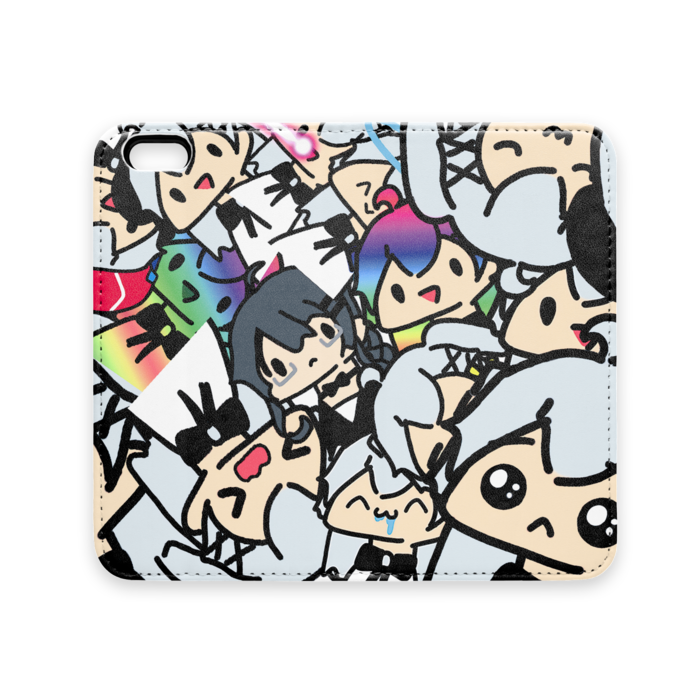 手帳型iPhoneケース（ベルトなし） - iPhone 6 / 6s - ストラップ穴 なし