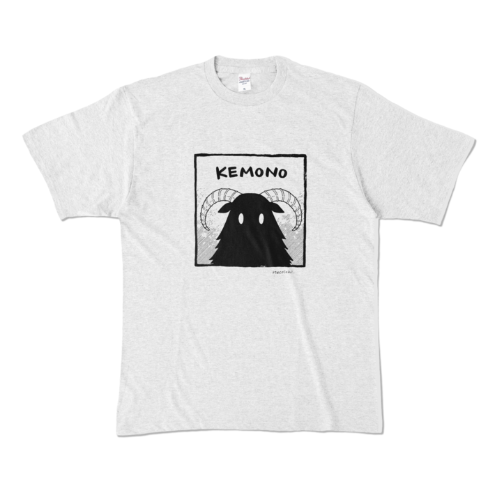 カラーTシャツ - XL - アッシュ (淡色)