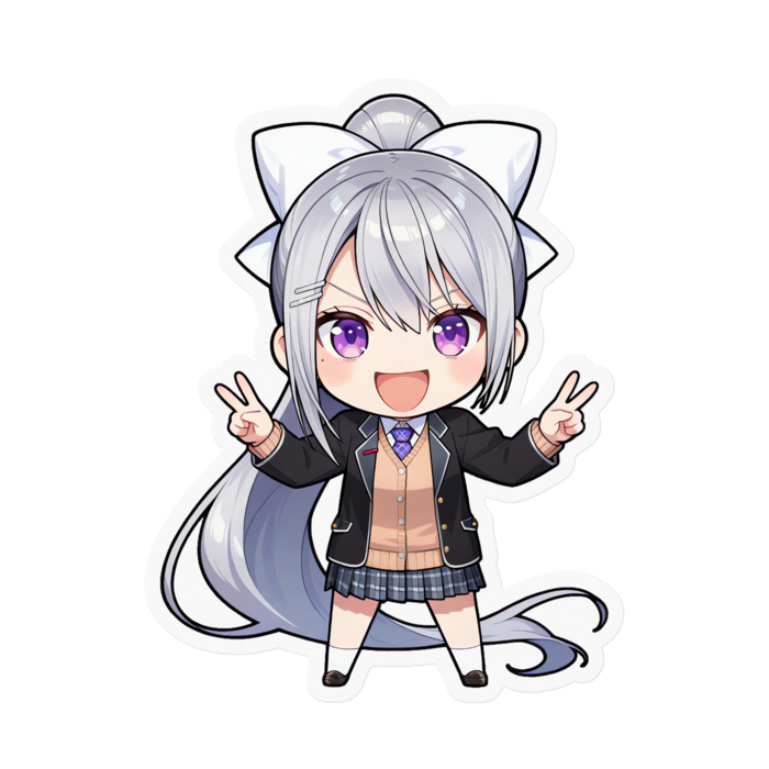 ステッカー - 100 x 100 (mm)