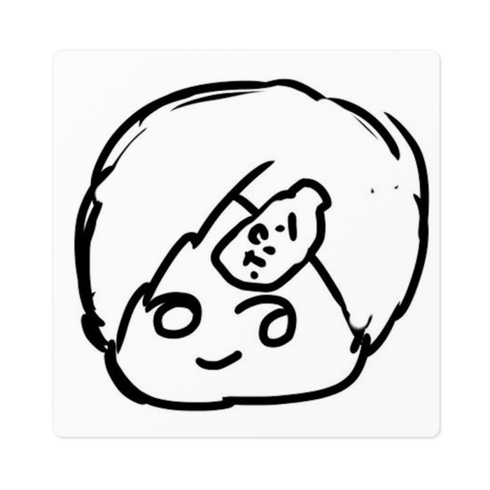 ステッカー - 100 x 100 (mm)(1)