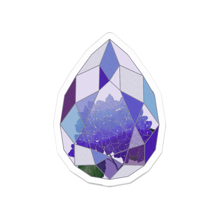 紫陽花ティアドロップ