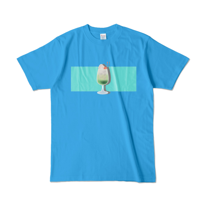 カラーTシャツ - L - ターコイズ (濃色)