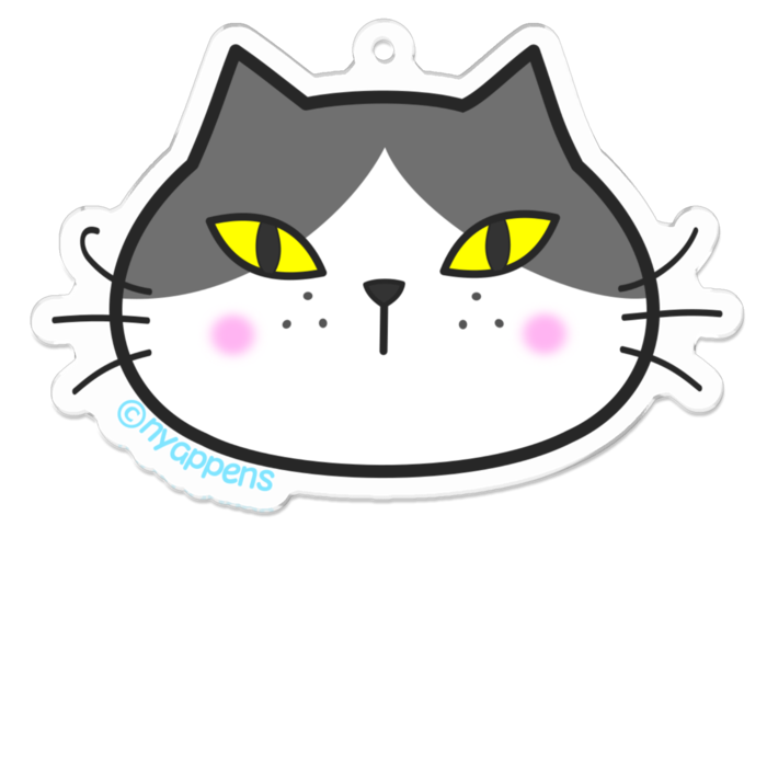 アクリルキーホルダー - 70 x 70 (mm)